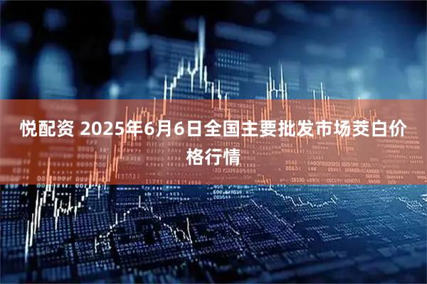 悦配资 2025年6月6日全国主要批发市场茭白价格行情